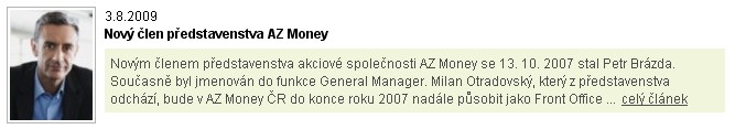 Personální změna