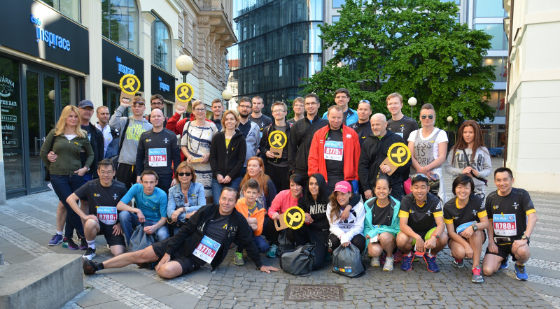 Schindler CZ na Yellow Ribbon Run 2016