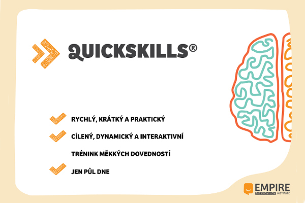 QuickSkills - krátké a úderné tréninky soft skills 