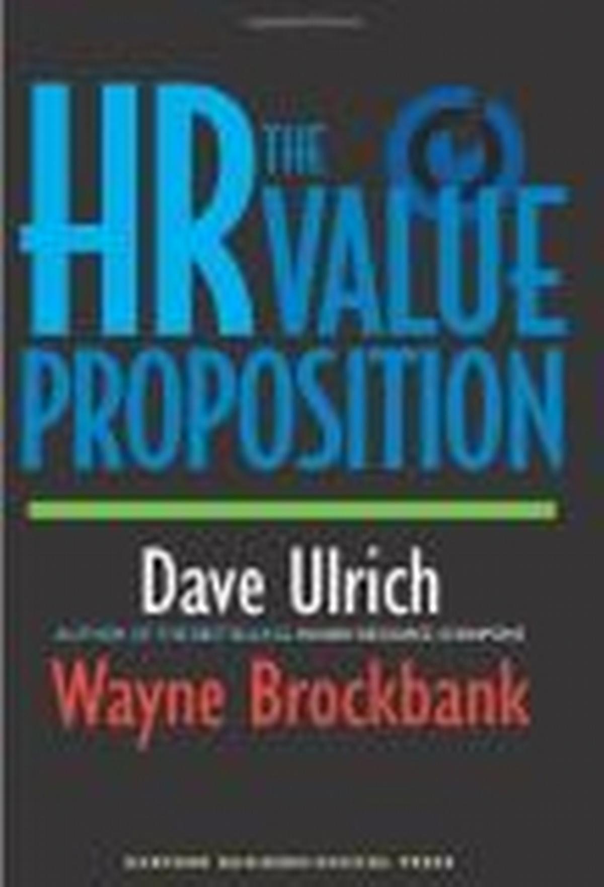 The HR Value Proposition 