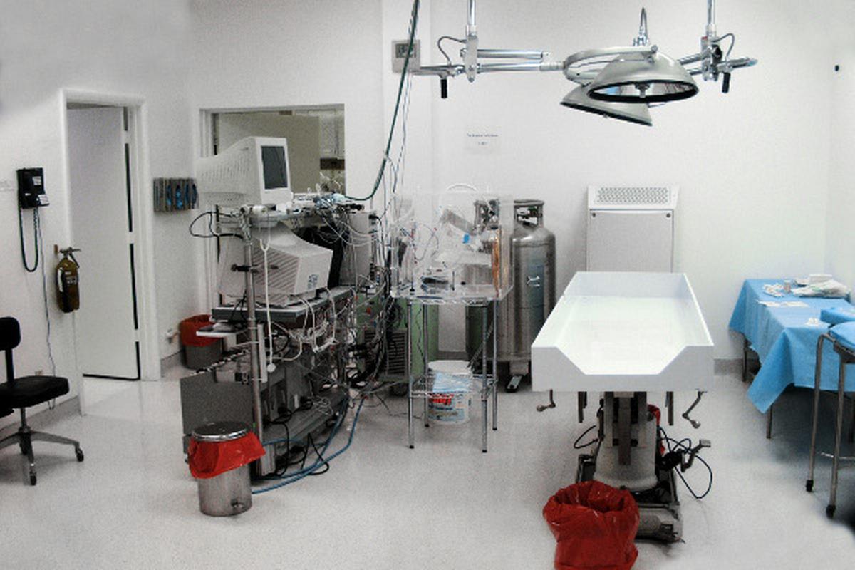 The Alcor operating room. Photo: http://www.alcor.org/press/mediaphotos.html