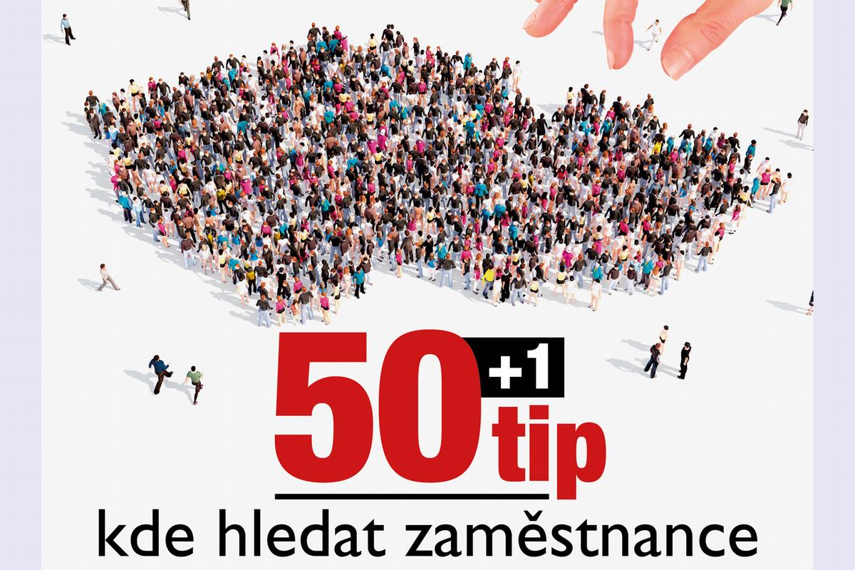 e-book "50 + 1 tip, kde hledat zaměstnance"