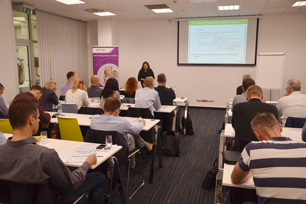Seminář Toyota Daily Management, Reiko Kano, DMC management consulting