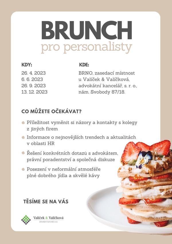 BRUNCH pro personalisty