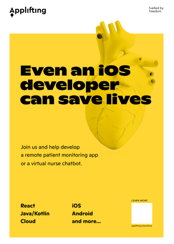 Even an iOS developer can save lives