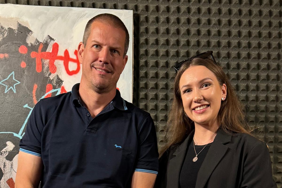Saskia Wasfy Litvinová a Michal Kankrlík