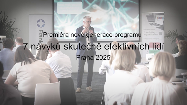 FranklinCovey uvádí novou verzi programu 7 návyků skutečně efektivních lidí